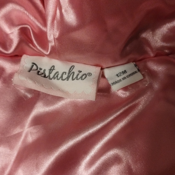 Pistachio Girl Faux Fur Leopard Print Winter  Coat Size 12M NWOT MAKE AN OFFER!! - Picture 3 of 4